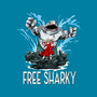 Free Sharky-unisex basic tee-zascanauta