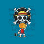 The Pirate's Logo-none removable cover w insert throw pillow-turborat14