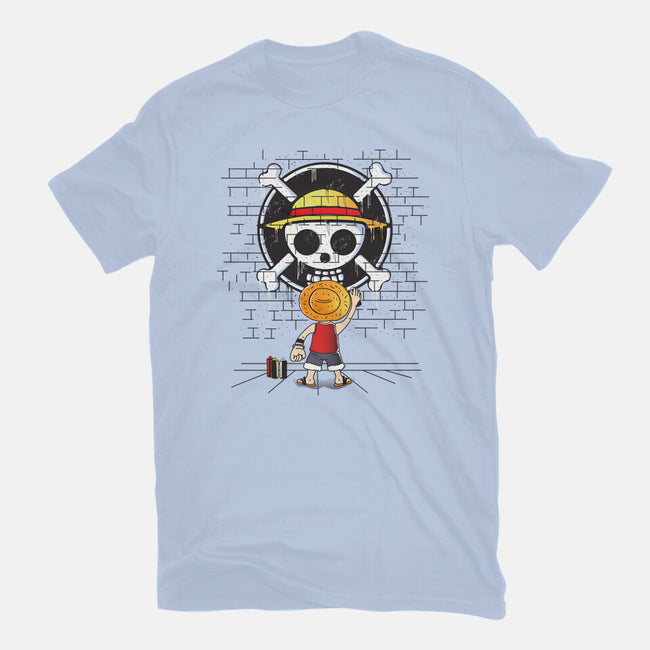 The Pirate's Logo-mens heavyweight tee-turborat14