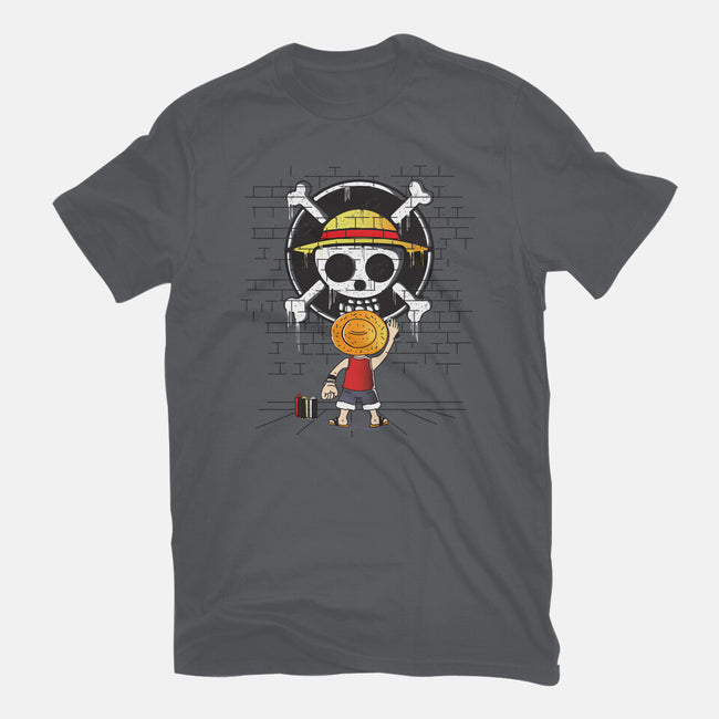 The Pirate's Logo-womens fitted tee-turborat14