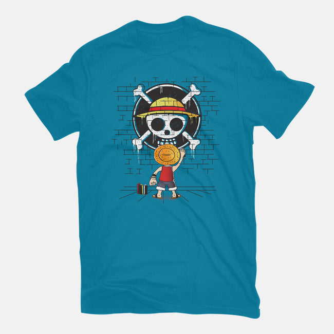 The Pirate's Logo-womens fitted tee-turborat14