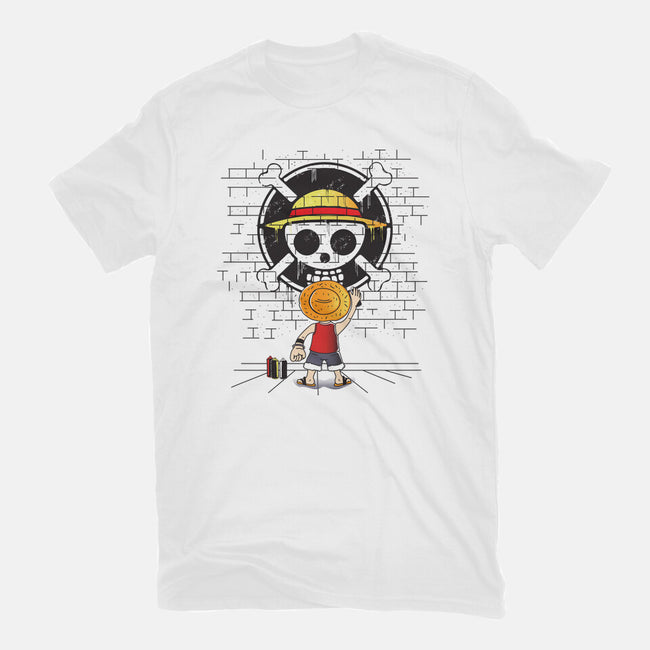 The Pirate's Logo-unisex basic tee-turborat14