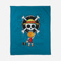 The Pirate's Logo-none fleece blanket-turborat14