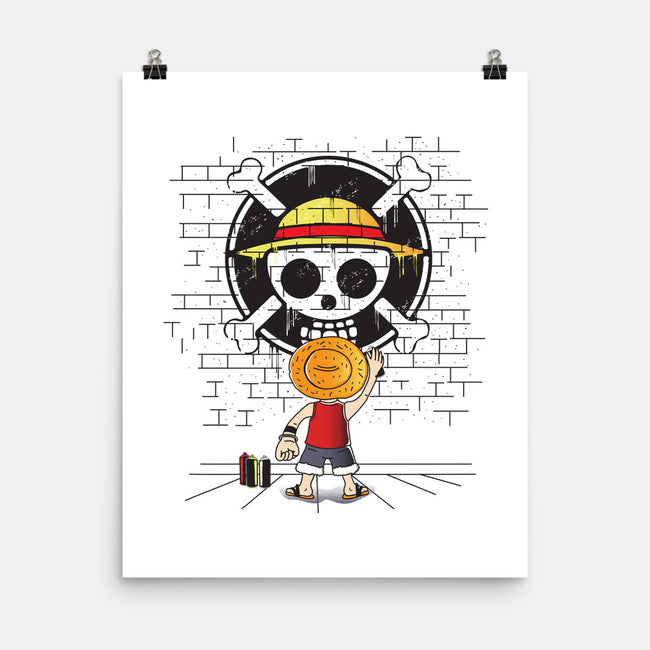 The Pirate's Logo-none matte poster-turborat14