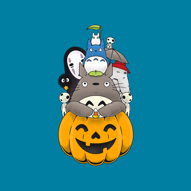 Halloween Animation-none non-removable cover w insert throw pillow-Alundrart
