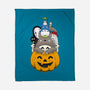 Halloween Animation-none fleece blanket-Alundrart