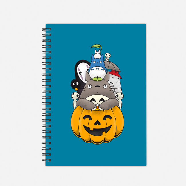 Halloween Animation-none dot grid notebook-Alundrart