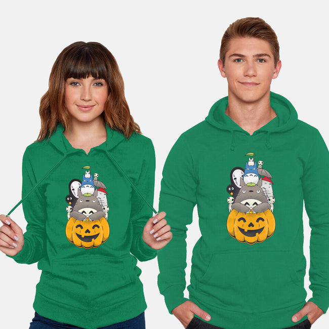 Halloween Animation-unisex pullover sweatshirt-Alundrart