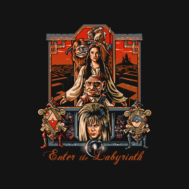 Enter The Labyrinth-womens basic tee-daobiwan