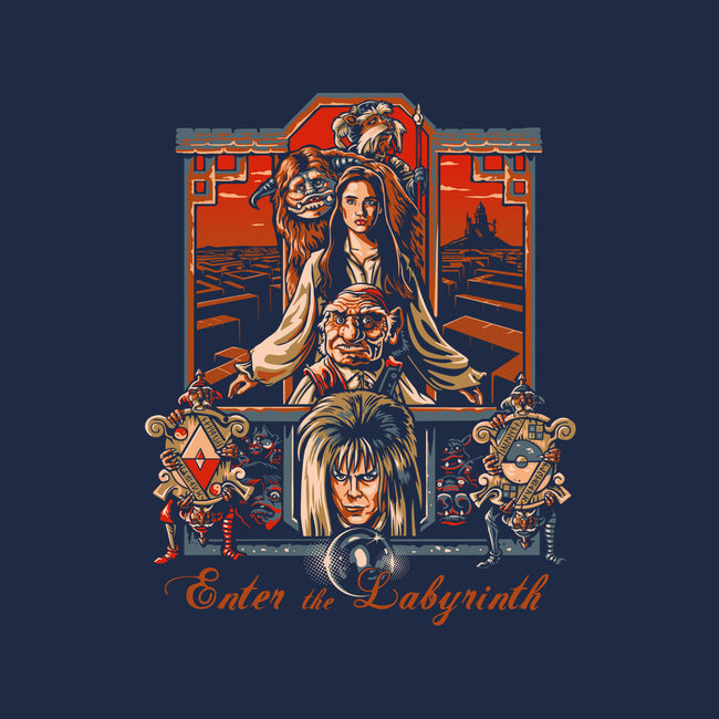 Enter The Labyrinth-womens basic tee-daobiwan