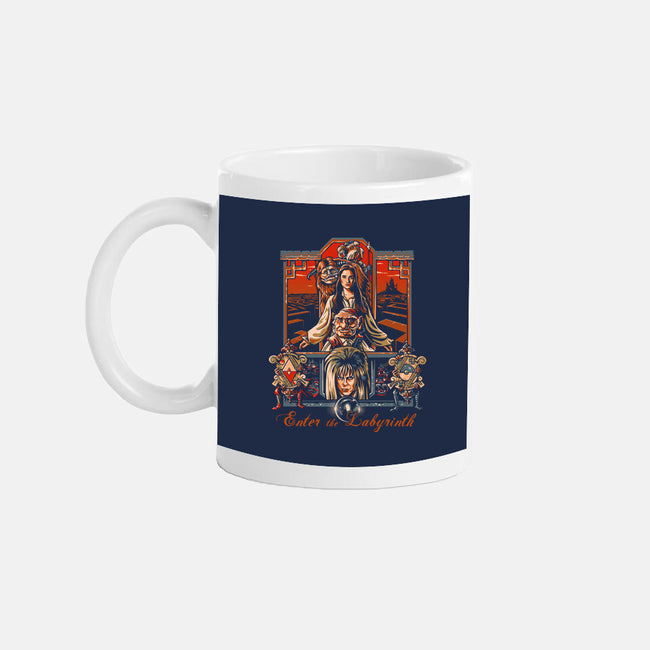 Enter The Labyrinth-none glossy mug-daobiwan