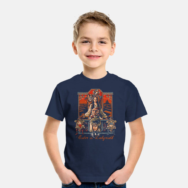 Enter The Labyrinth-youth basic tee-daobiwan