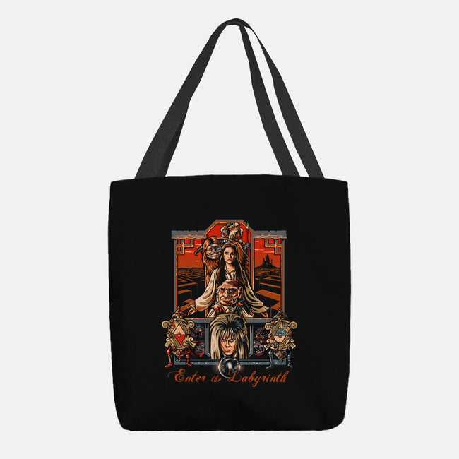 Enter The Labyrinth-none basic tote-daobiwan