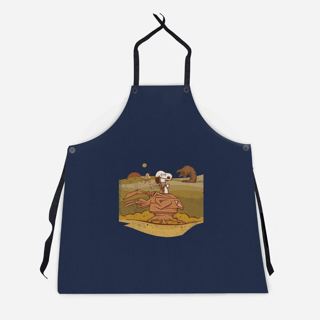 Spice War Flying Ace-unisex kitchen apron-kg07