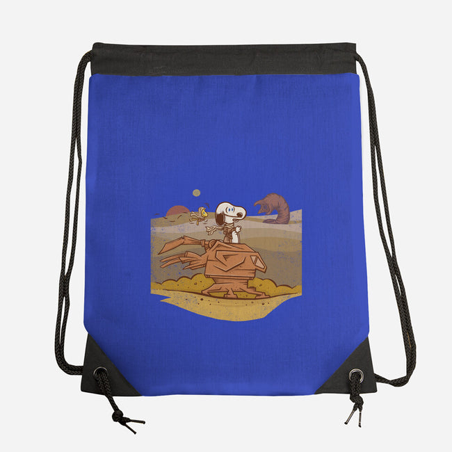 Spice War Flying Ace-none drawstring bag-kg07