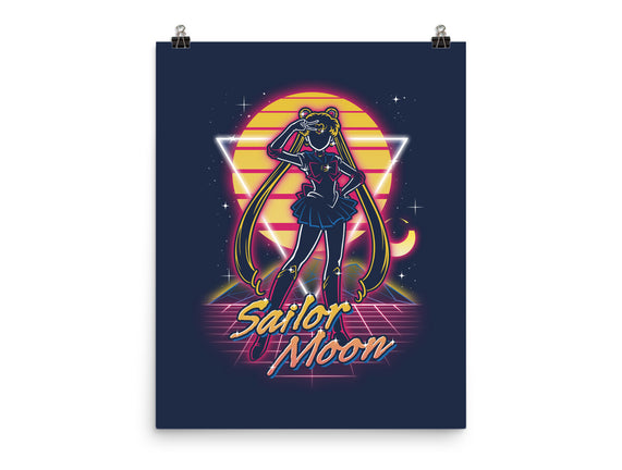 Retro Moon Guardian