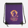 Retro Moon Guardian-none drawstring bag-Olipop