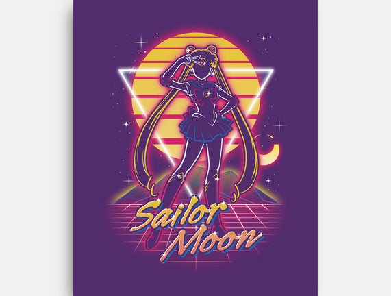 Retro Moon Guardian