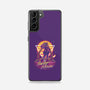 Retro Moon Guardian-samsung snap phone case-Olipop