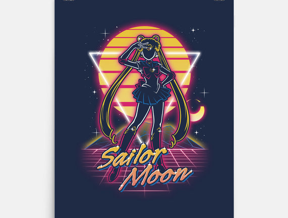 Retro Moon Guardian