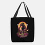 Retro Moon Guardian-none basic tote-Olipop