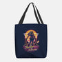 Retro Moon Guardian-none basic tote-Olipop