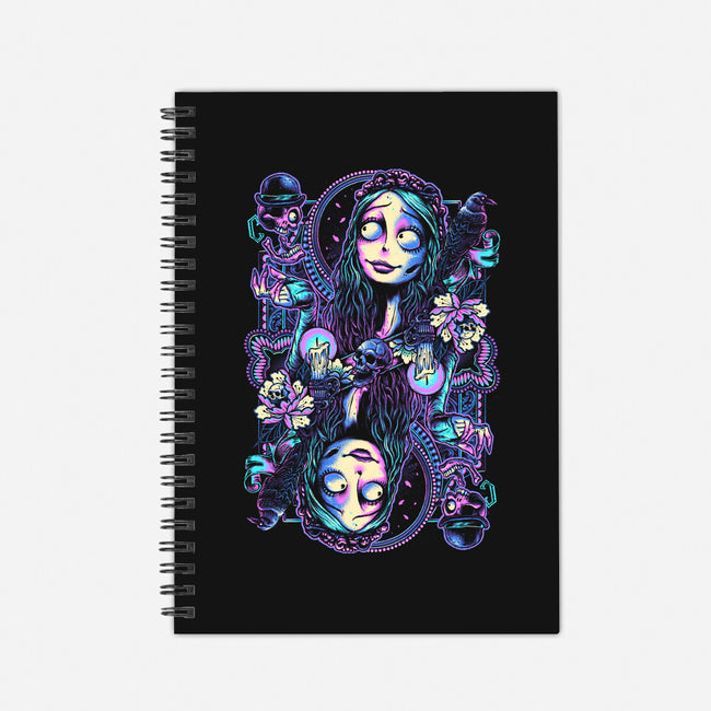 Suit Of Corpses-none dot grid notebook-glitchygorilla