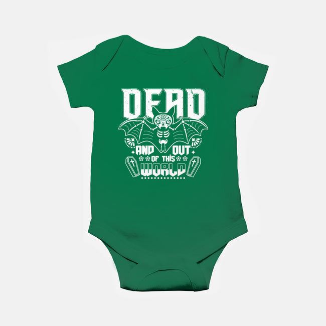 Dead And Out Of This World-baby basic onesie-Boggs Nicolas