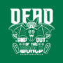 Dead And Out Of This World-none removable cover w insert throw pillow-Boggs Nicolas