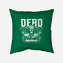 Dead And Out Of This World-none removable cover w insert throw pillow-Boggs Nicolas