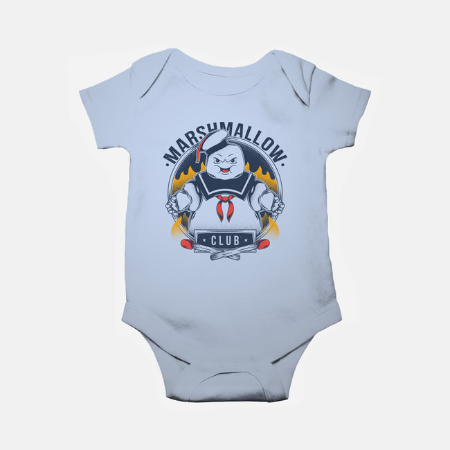 Marshmallow Club-baby basic onesie-Alundrart
