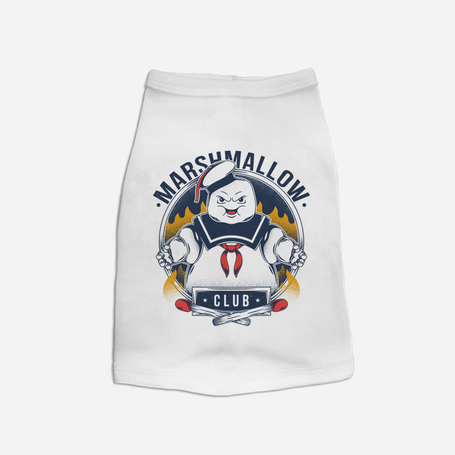 Marshmallow Club-dog basic pet tank-Alundrart