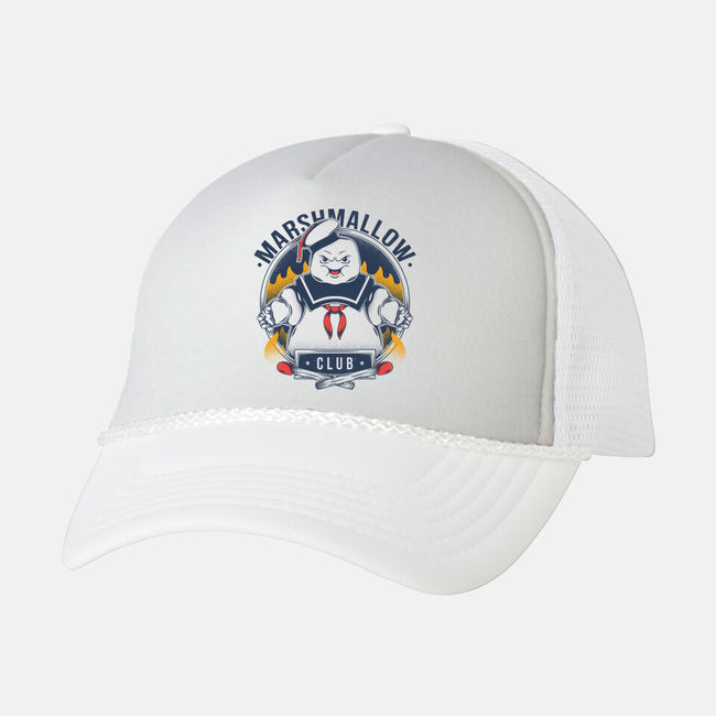 Marshmallow Club-unisex trucker hat-Alundrart