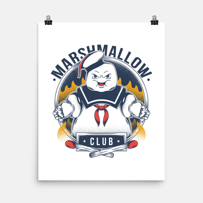 Marshmallow Club-none matte poster-Alundrart
