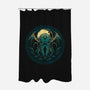 Cthulhu Lives-none polyester shower curtain-StudioM6