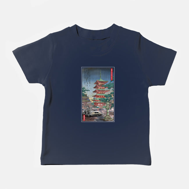 Time Machine In Japan-baby basic tee-DrMonekers