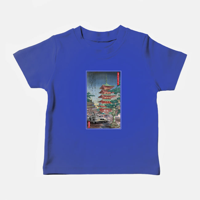 Time Machine In Japan-baby basic tee-DrMonekers