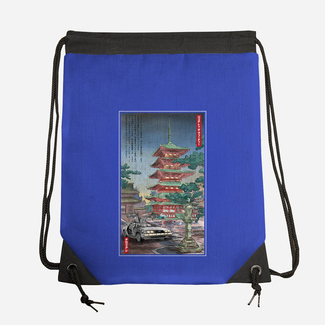 Time Machine In Japan-none drawstring bag-DrMonekers