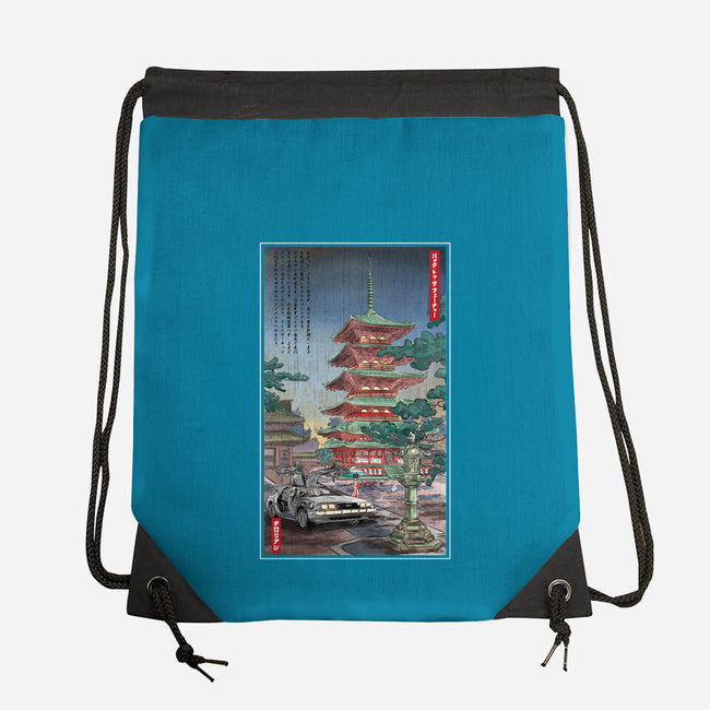 Time Machine In Japan-none drawstring bag-DrMonekers