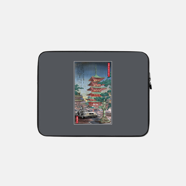 Time Machine In Japan-none zippered laptop sleeve-DrMonekers