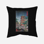 Time Machine In Japan-none removable cover w insert throw pillow-DrMonekers