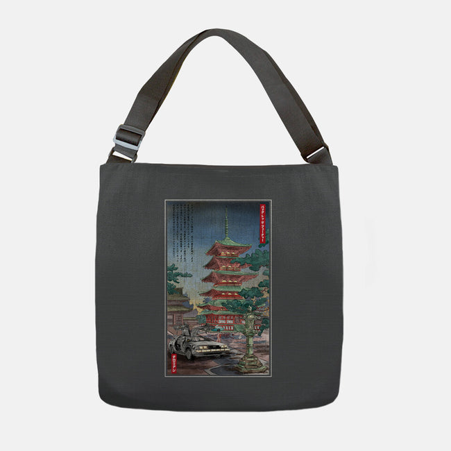 Time Machine In Japan-none adjustable tote-DrMonekers