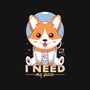 I Need My Space-none glossy sticker-Alundrart