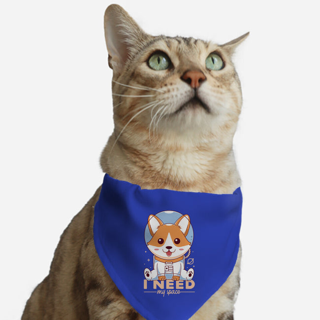 I Need My Space-cat adjustable pet collar-Alundrart