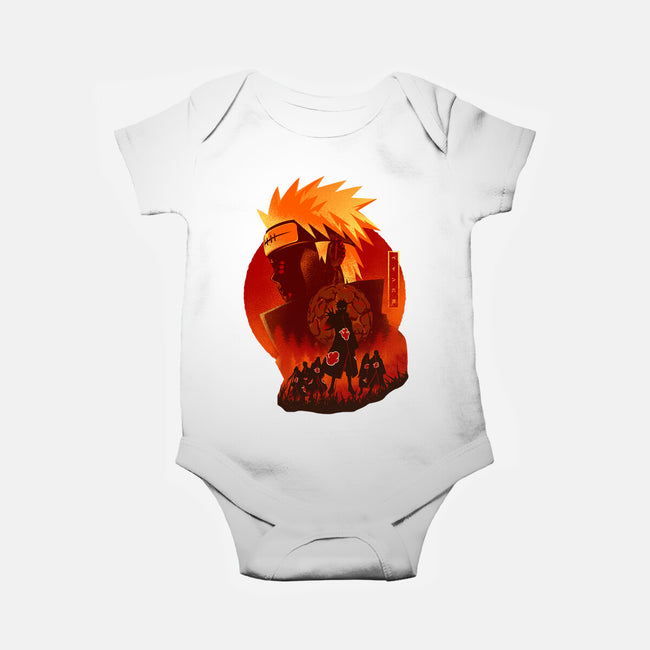 Six Paths Of Pain-baby basic onesie-hypertwenty