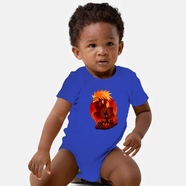 Six Paths Of Pain-baby basic onesie-hypertwenty