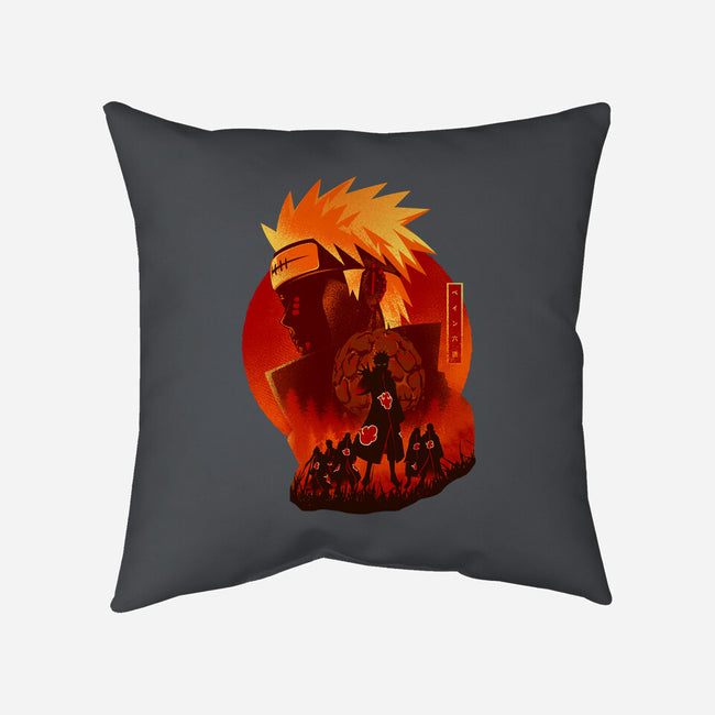 Six Paths Of Pain-none removable cover w insert throw pillow-hypertwenty