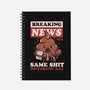 Live Breaking News-none dot grid notebook-eduely