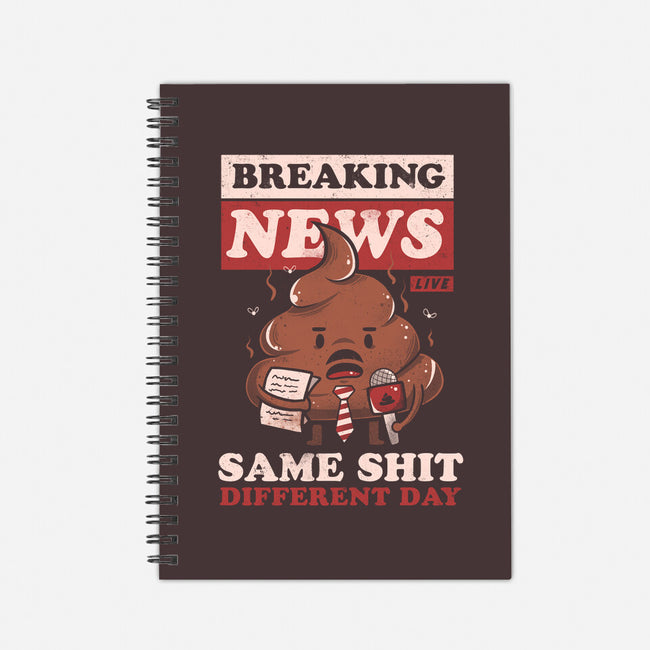 Live Breaking News-none dot grid notebook-eduely