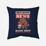 Live Breaking News-none removable cover throw pillow-eduely
